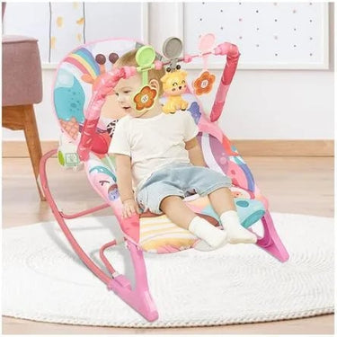 Giraffe Infant To Toddler Baby Musical Rocker